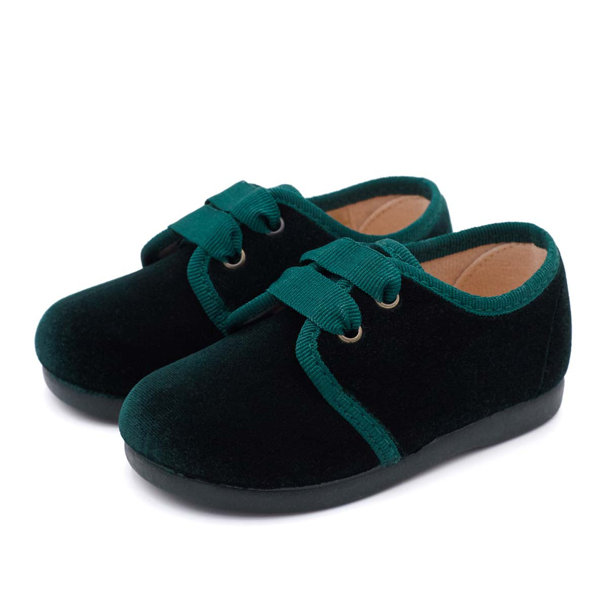 Blucher Terciopelo Verde