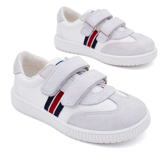 Zapatillas Titanitos Urbana Blanco Tira Adherente