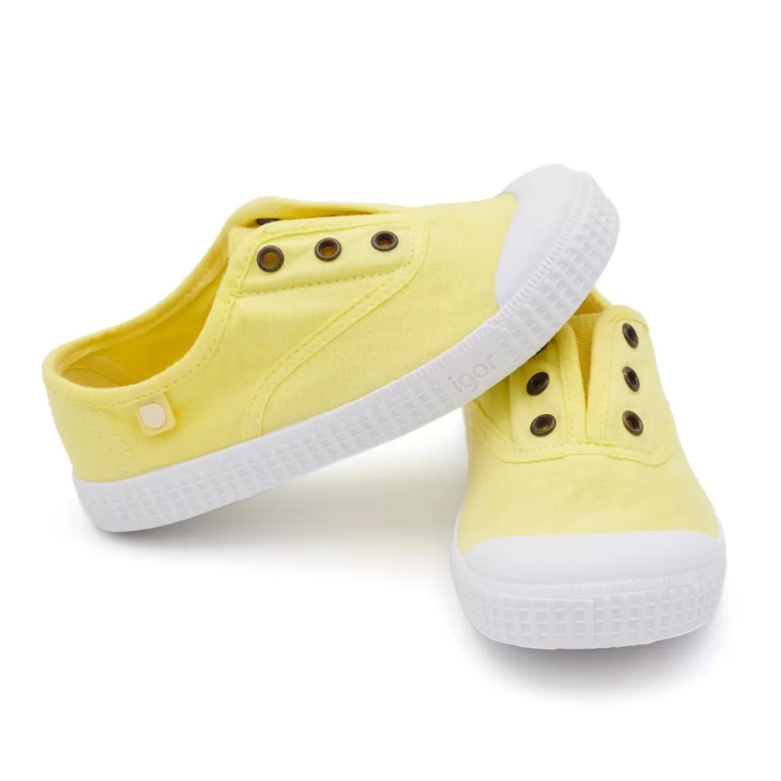 ZAPATILLA 100% ALGODÓN NIÑOS AMARILLO