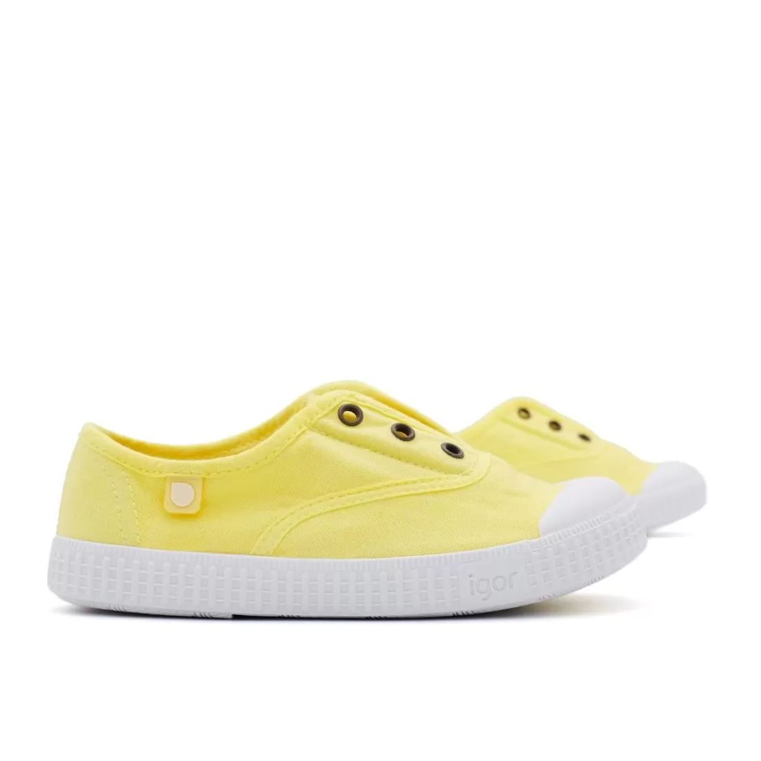 ZAPATILLA 100% ALGODÓN NIÑOS AMARILLO