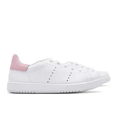 DEPORTIVA PIEL BLANCO-ROSA