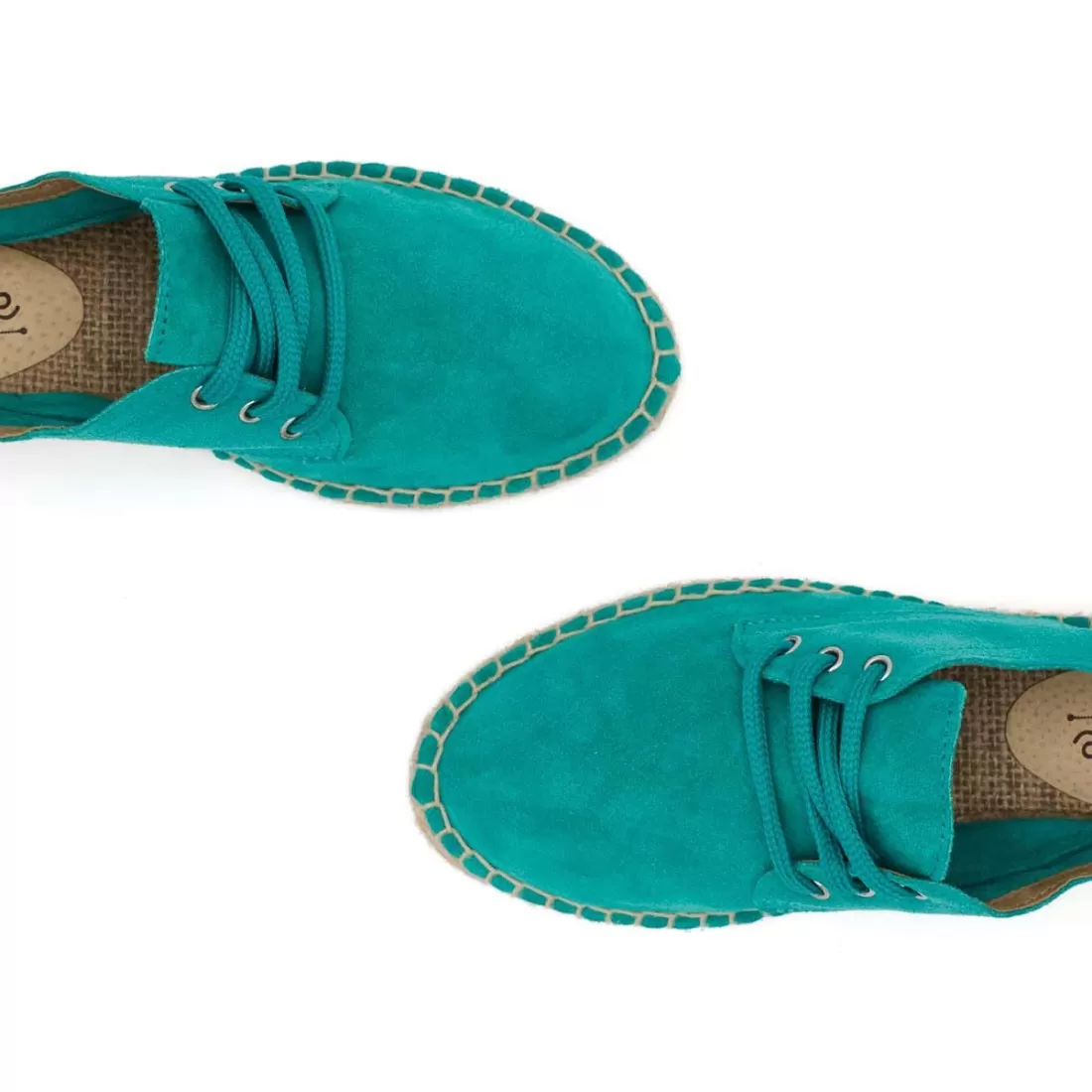 ALPARGATAS MUJER CORDONES VERDE