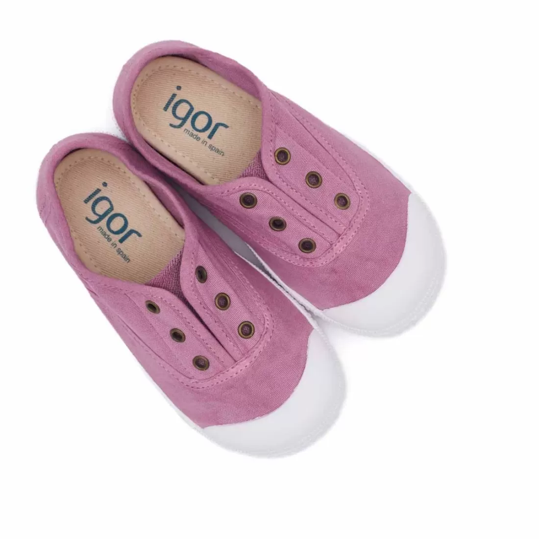 ZAPATILLA 100% ALGODÓN NIÑOS ROSA