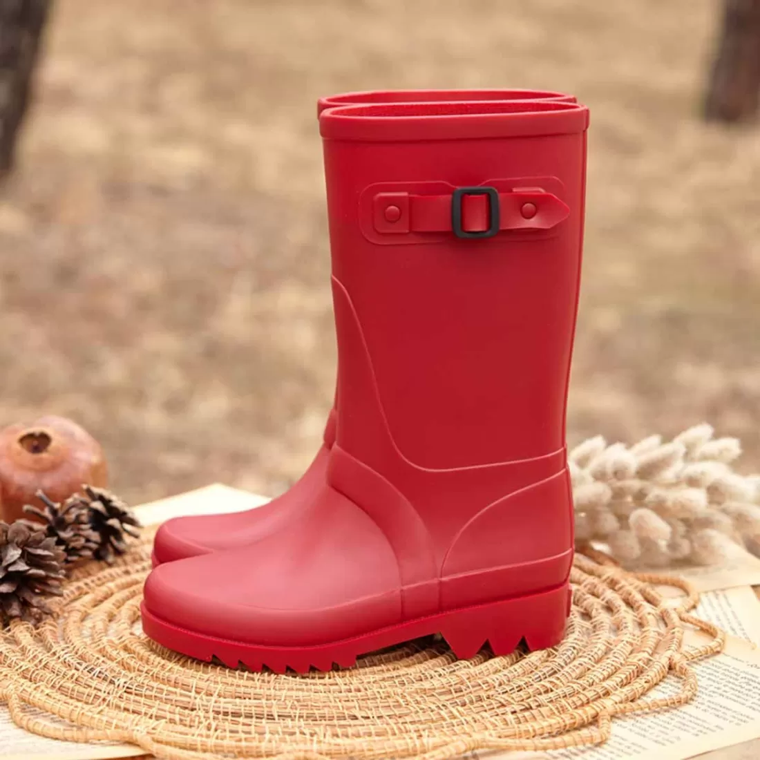 BOTA AGUA MATE TRACK ROJO