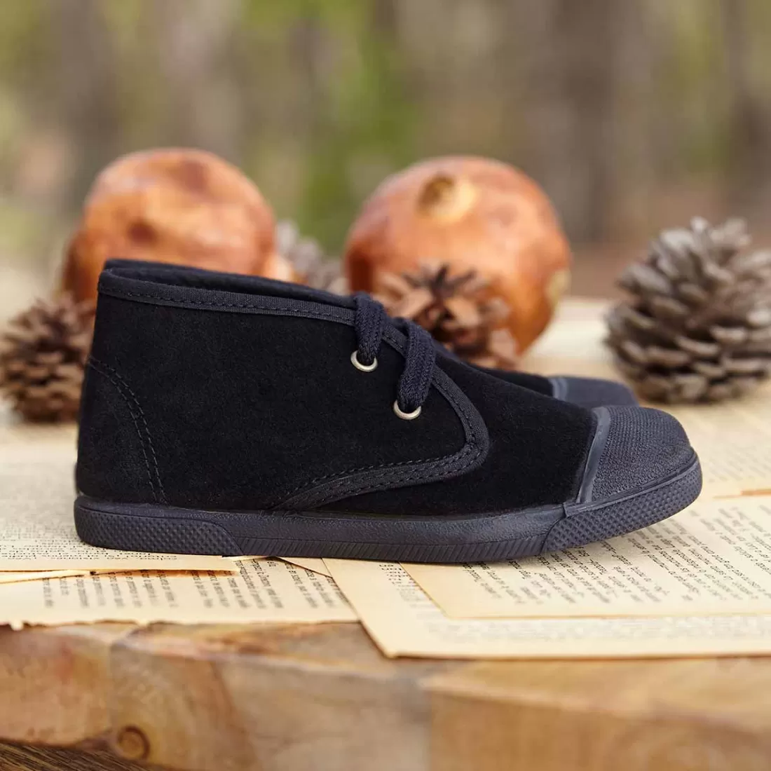 BOTAS BAREFOOT SERRAJE NEGRO | Pasitrote