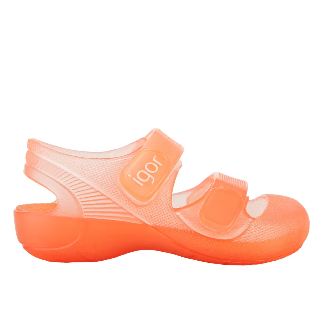 Cangrejera Igor para Bebé y Niño con velcro color Naranja - Pasitrote