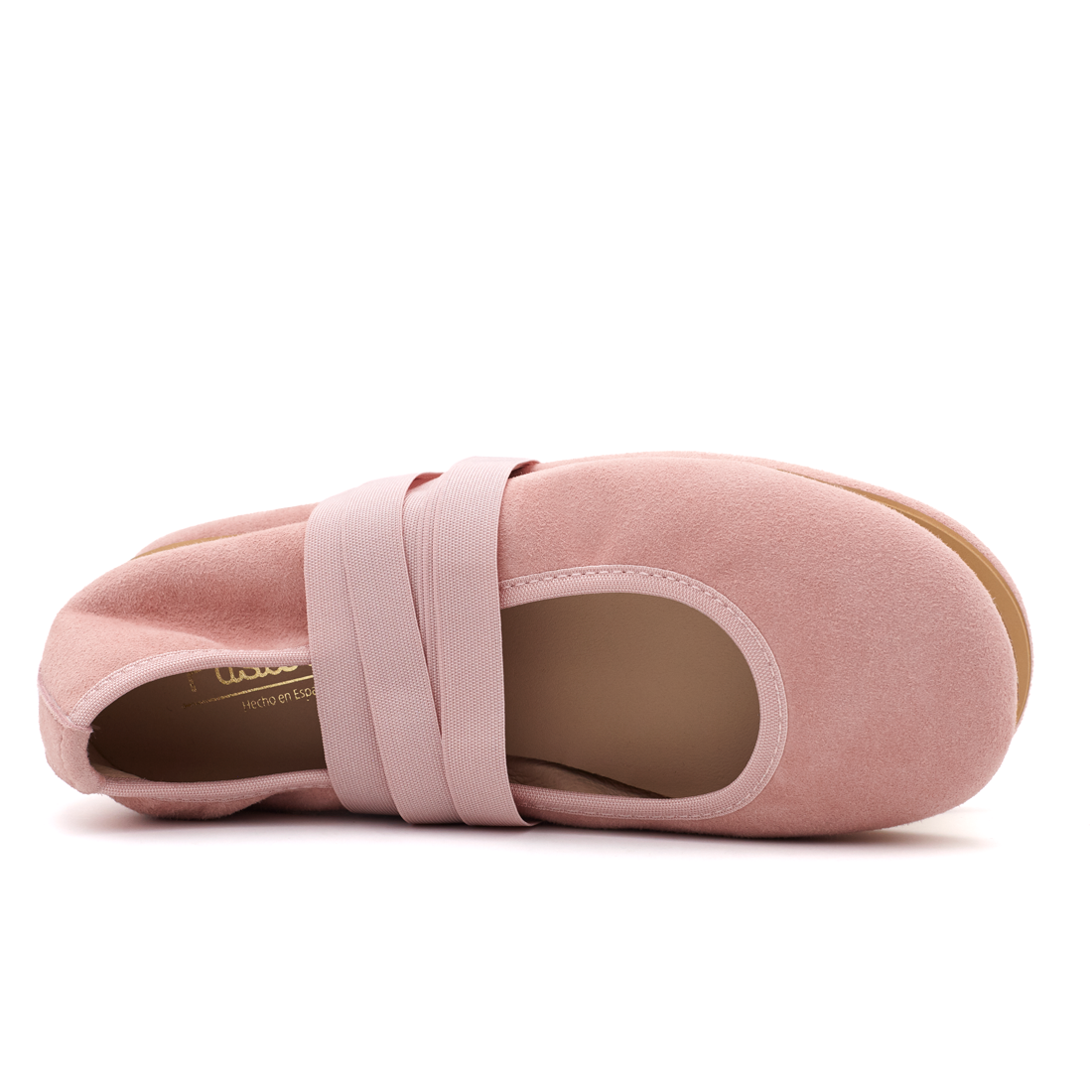 Bailarinas Niña Cintas Ante Rosa