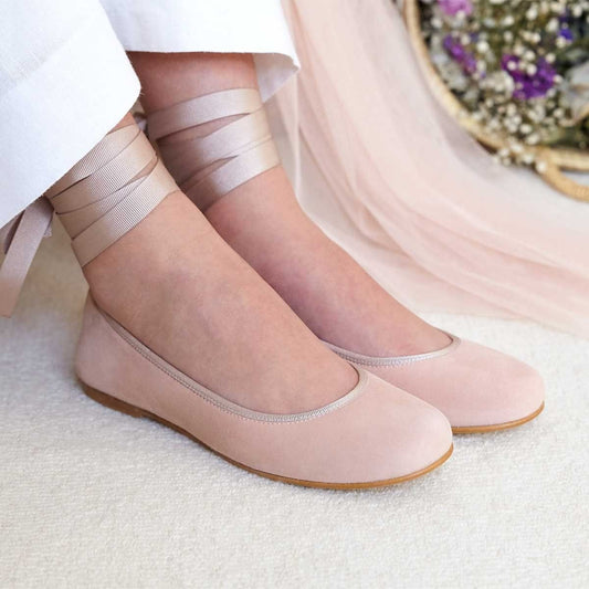 Bailarinas Lazos y Pulseras Ante Nude