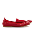 Girl's Red Patent Leather Ballet Flats