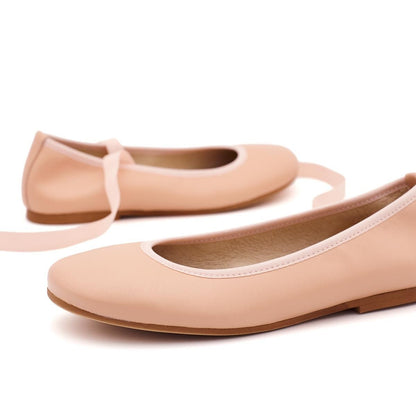 Bailarinas Niña Cintas Piel Rosa Ballet