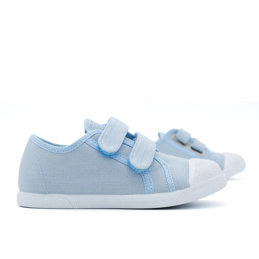 Bamba Puntera Lona Azul Empolvado