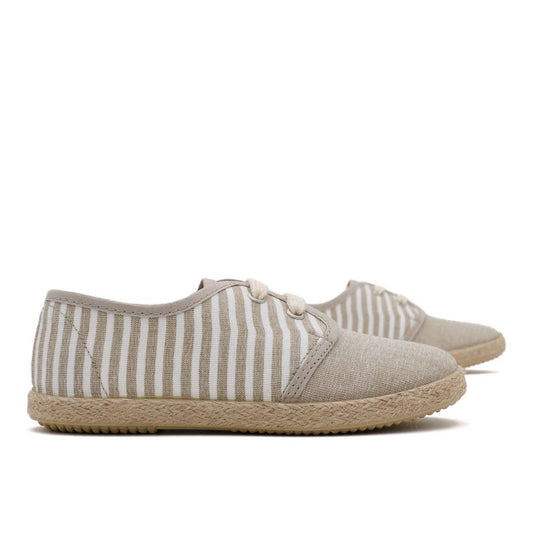 Blucher Yute Rayas Blanco