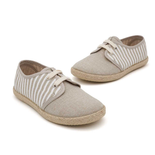 Blucher Yute Rayas Blanco
