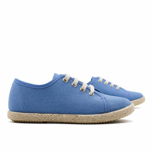 Blucher Yute Lona Azul Jeans