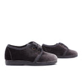 Blucher Terciopelo Gris