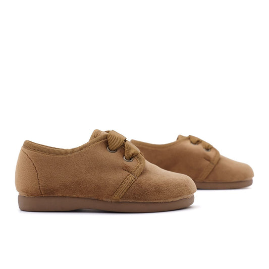 Blucher Terciopelo Marrón