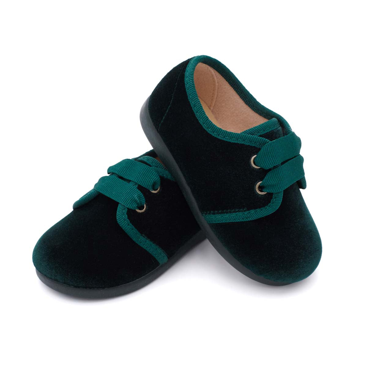 Blucher Terciopelo Verde
