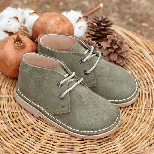 Pisacacas Serraje Verde Kaki