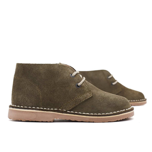 Pisacacas Serraje Verde Kaki