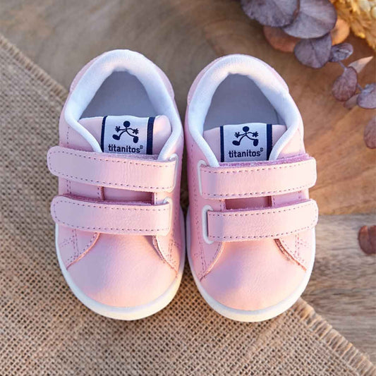 Zapatillas Bebé Rosa Titanitos
